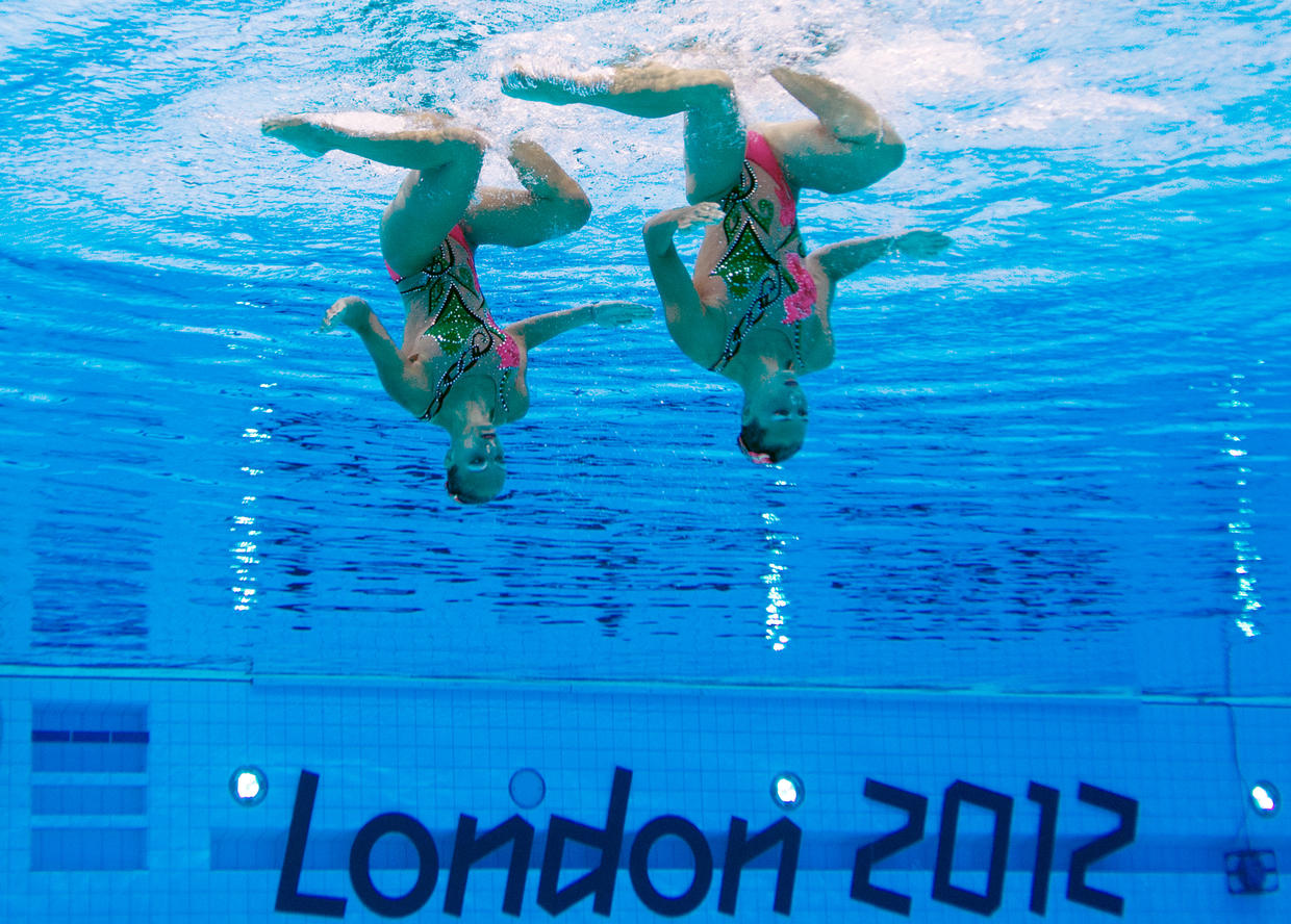 London Olympics Synchronized Swimming Cbs News