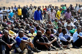 South Africa miners