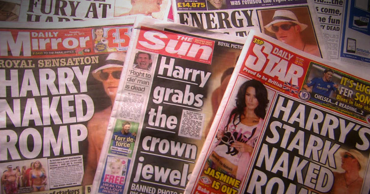 Murdochs Sun Defies Warning With Nude Prince Harry Photos 