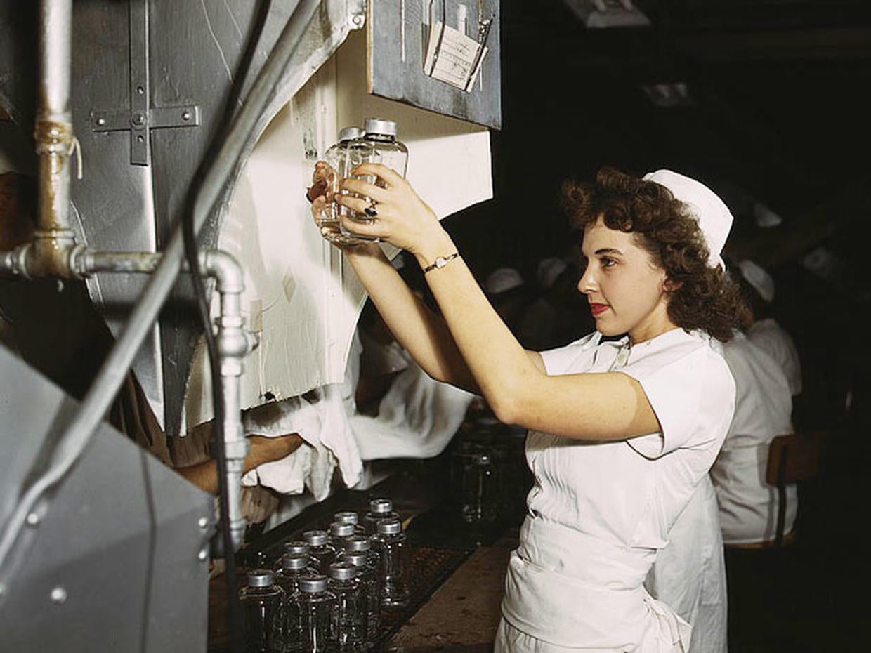 Rare color photos 1940s working women Photo 11 Pictures CBS News