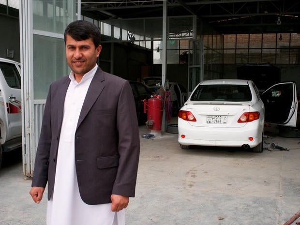 Afghan businessman Muqim Jamshady