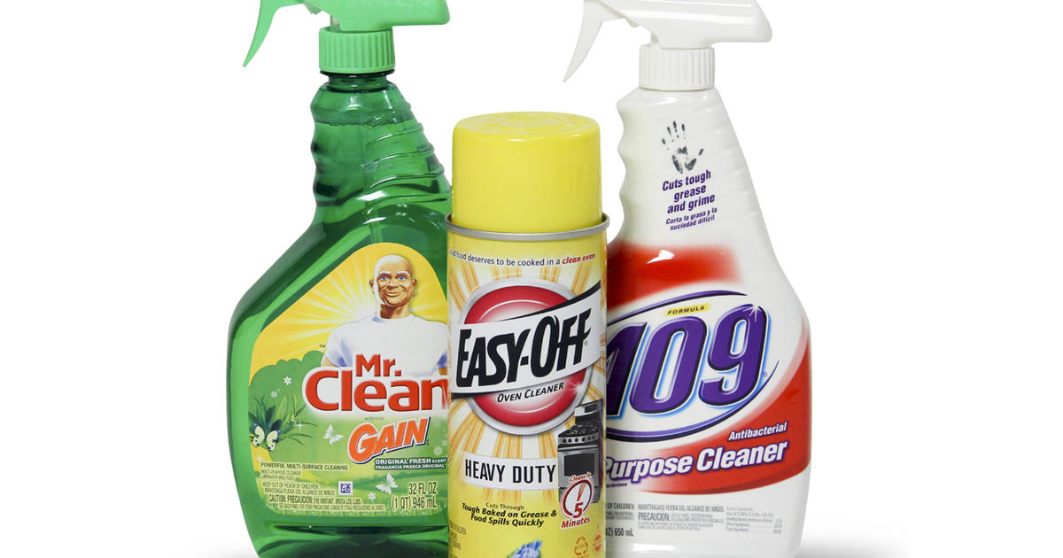 harmful cleaning products