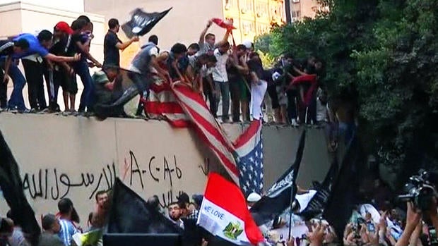 Epytian protesters attack U.S. Embassy over anti-Muslim film