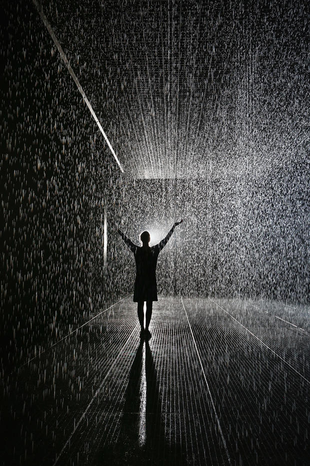 'Rain Room' art installation - Photo 8 - Pictures - CBS News