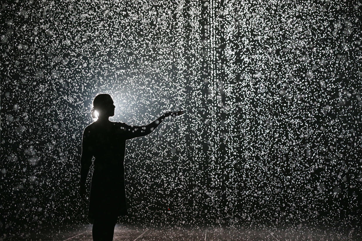 'Rain Room' art installation Photo 8 Pictures CBS News