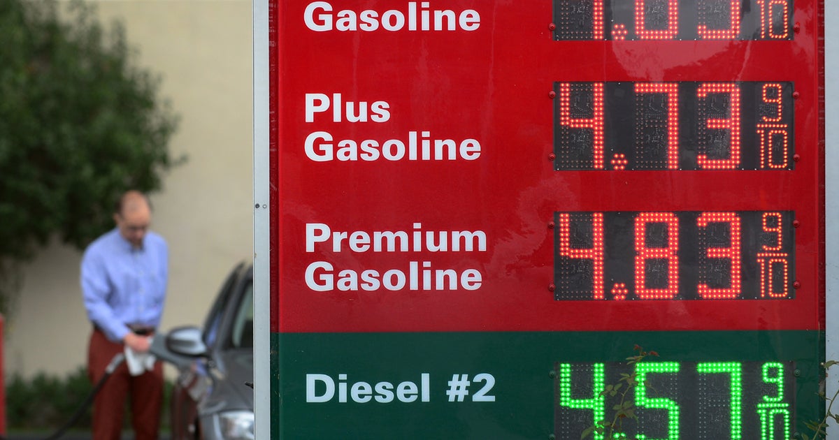 Soaring gas costs push up U.S. wholesale prices CBS News