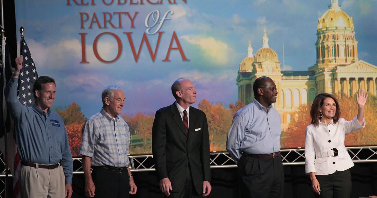 Iowa's GOP governor knocks Iowa straw poll CBS News