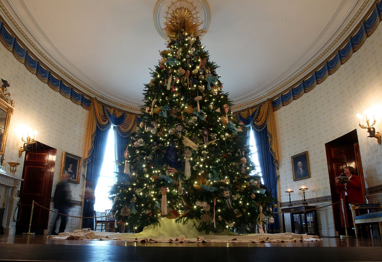 The White House Christmas Tree arrives CBS News