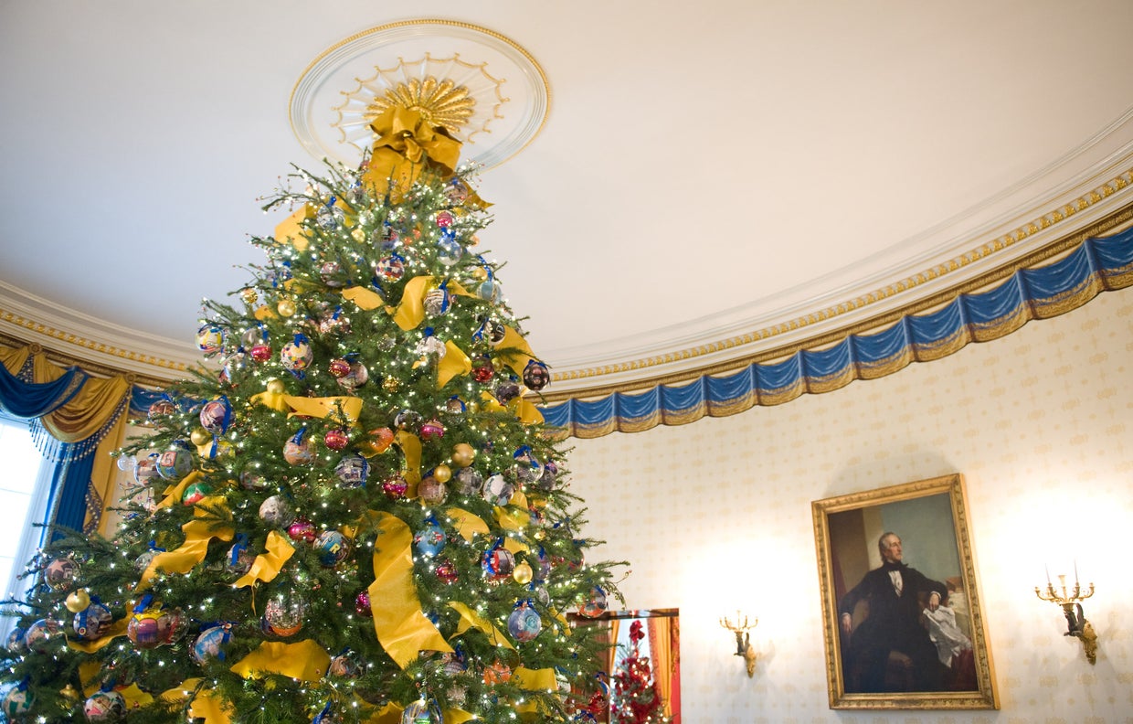 The White House Christmas Tree arrives CBS News