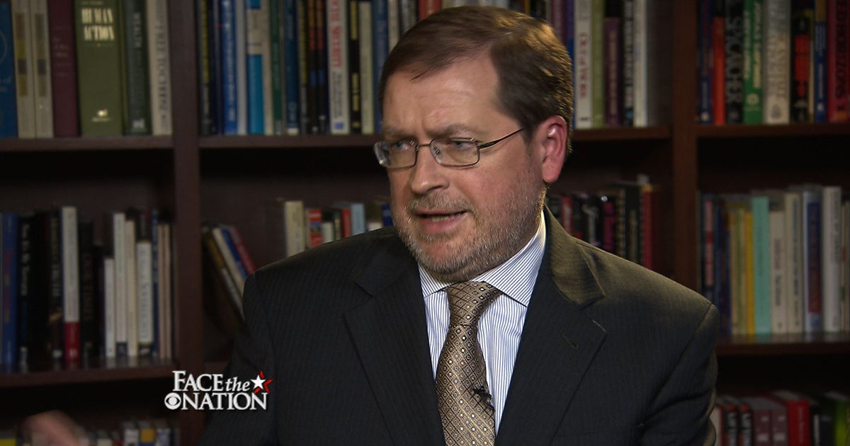 Grover Norquist on "Face to Face" transcript CBS News