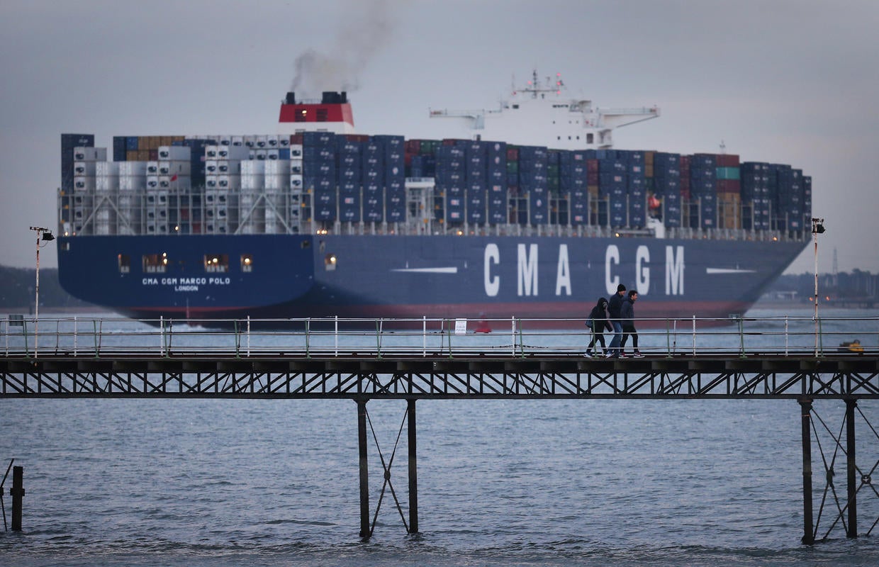 World's biggest container ship Photo 4 Pictures CBS News
