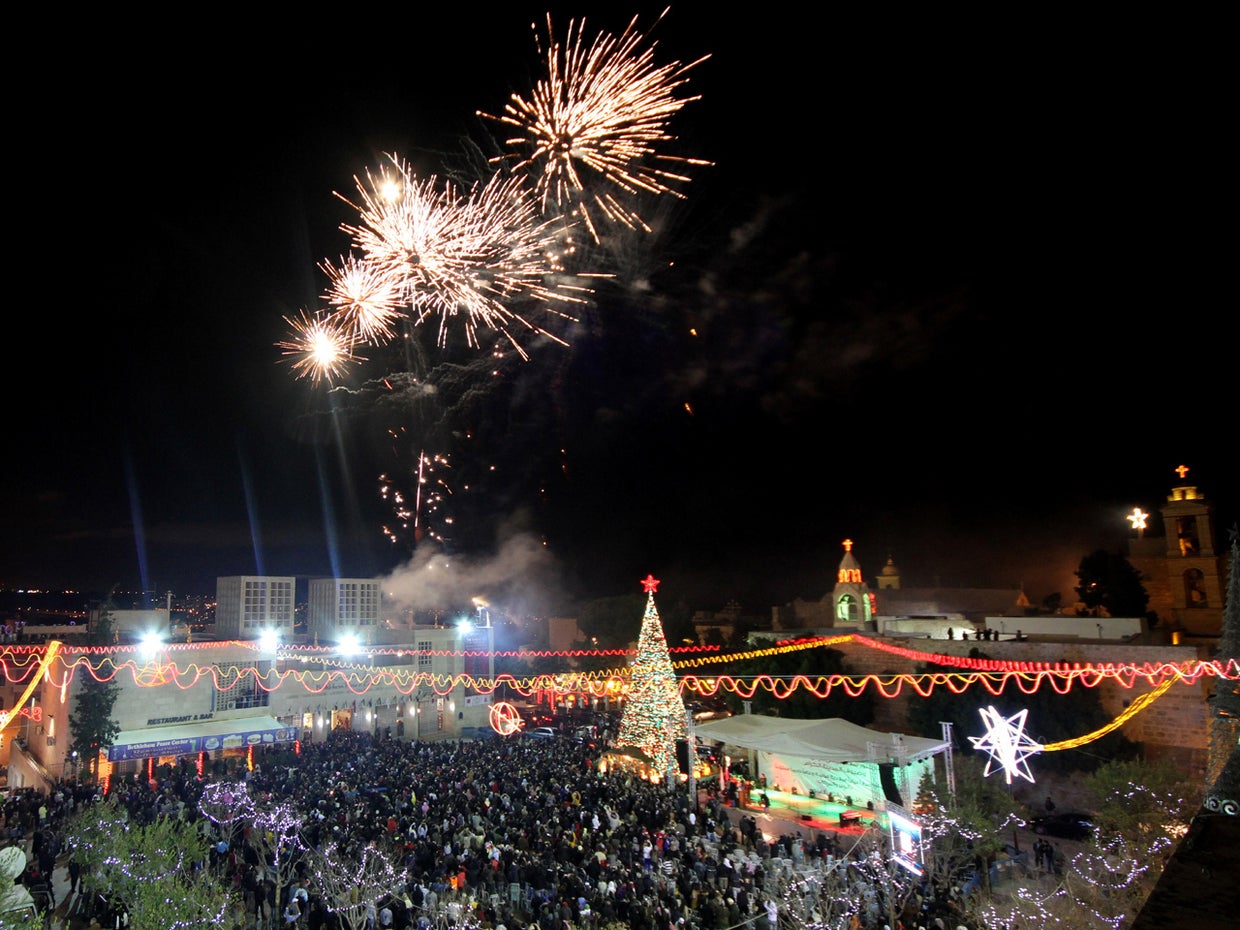 Christmas celebrated in Bethlehem CBS News