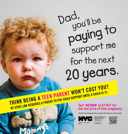 New York's teen pregnancy PSAs - Photo 1 - CBS News