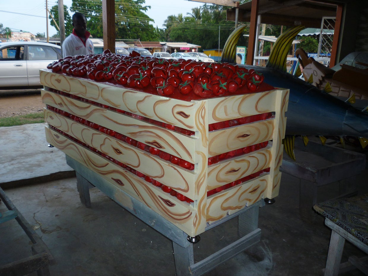 Artful caskets of Ghana CBS News
