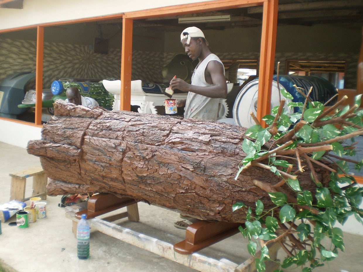 Artful caskets of Ghana CBS News
