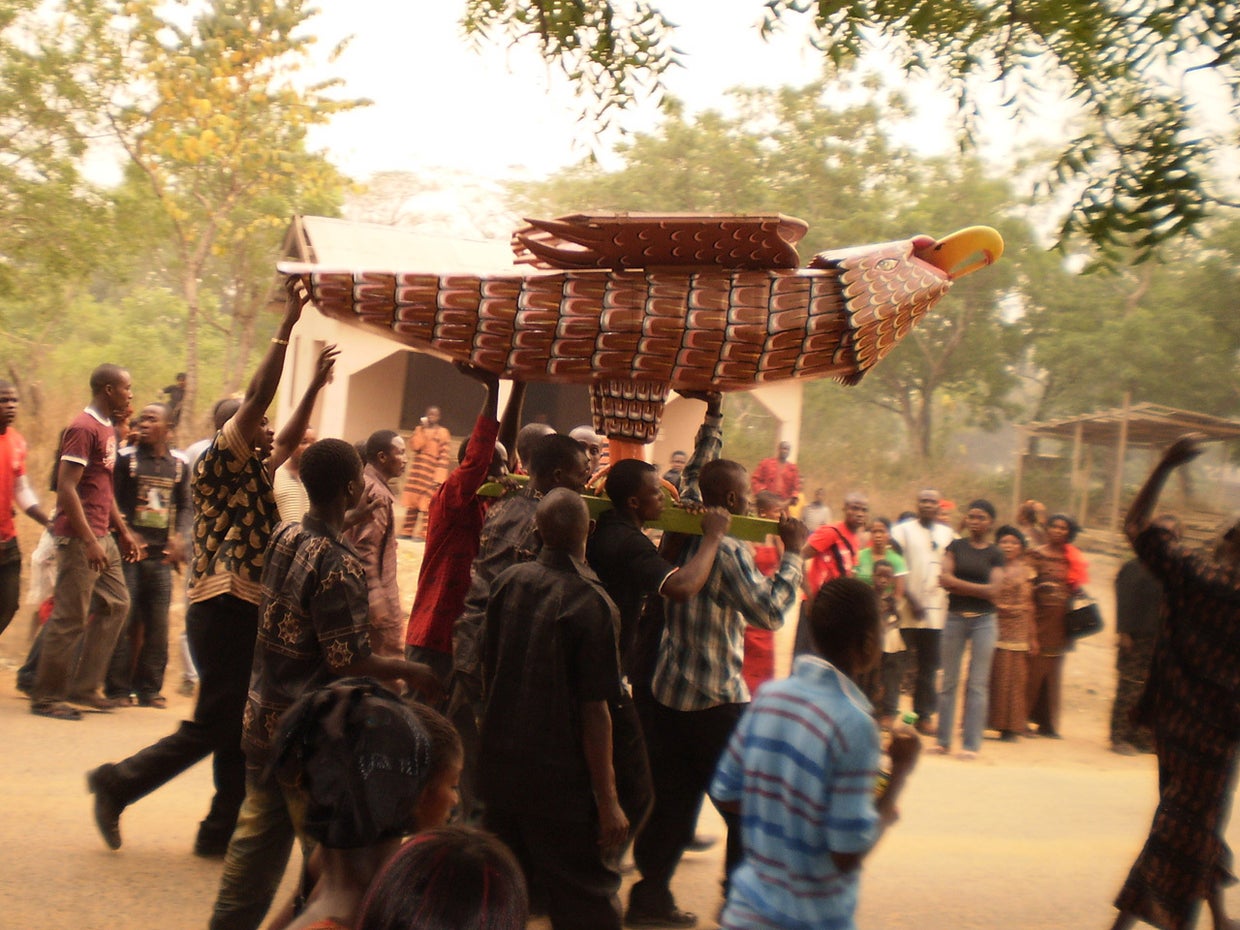 Artful caskets of Ghana CBS News