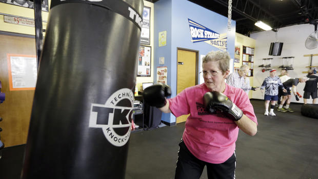 Fighting Parkinson's with boxing 