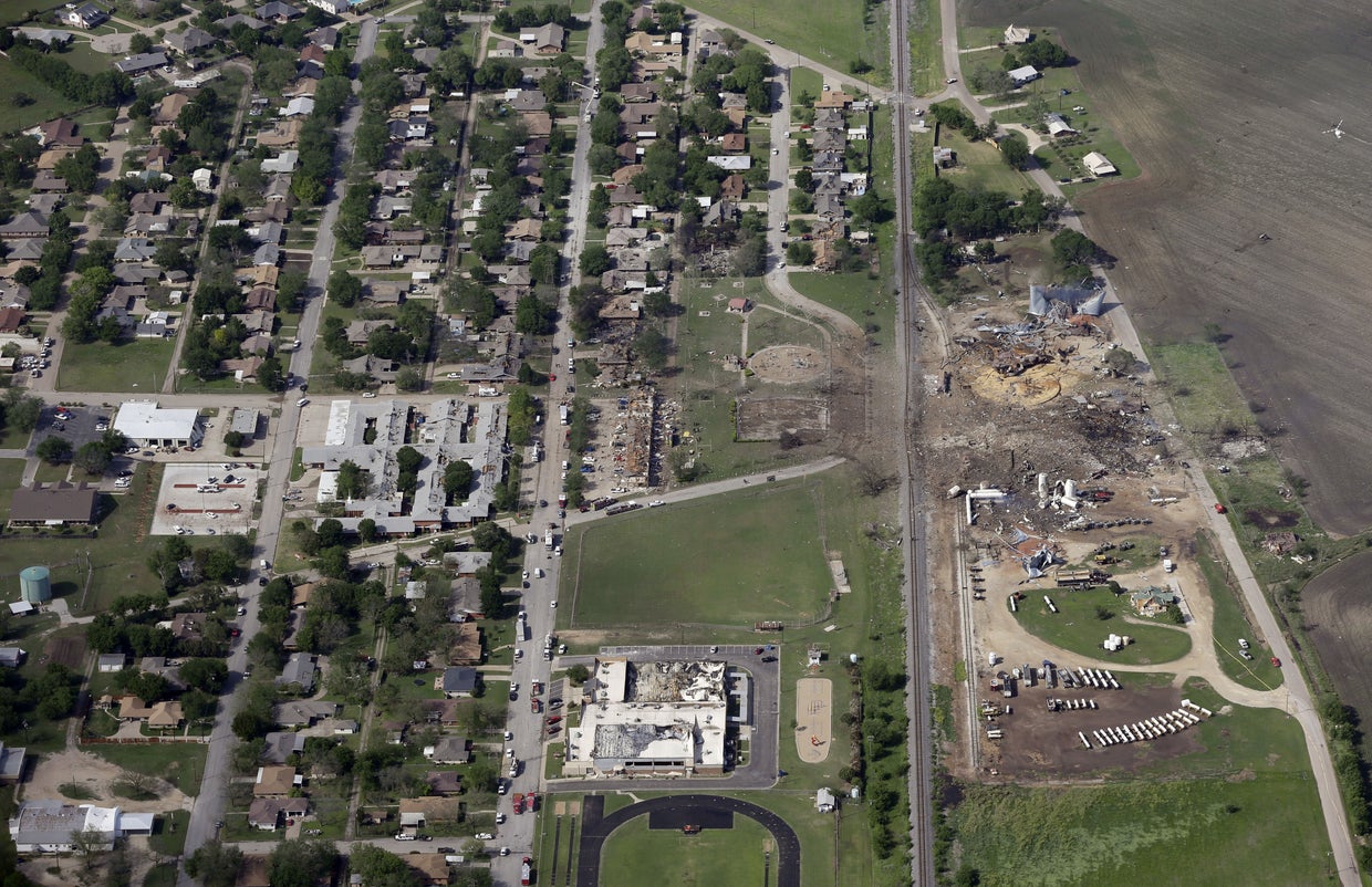 Texas fertilizer plant explosion CBS News