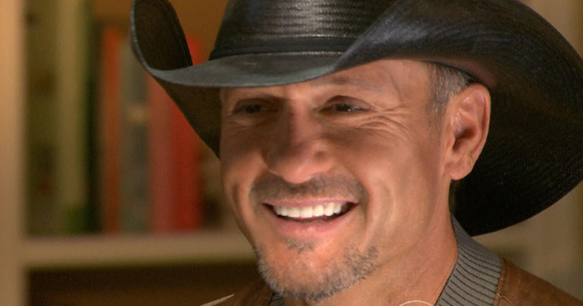 Tim McGraw on aging, getting in shape and his favorite song - CBS News