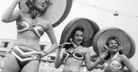 The history of the bikini CBS News