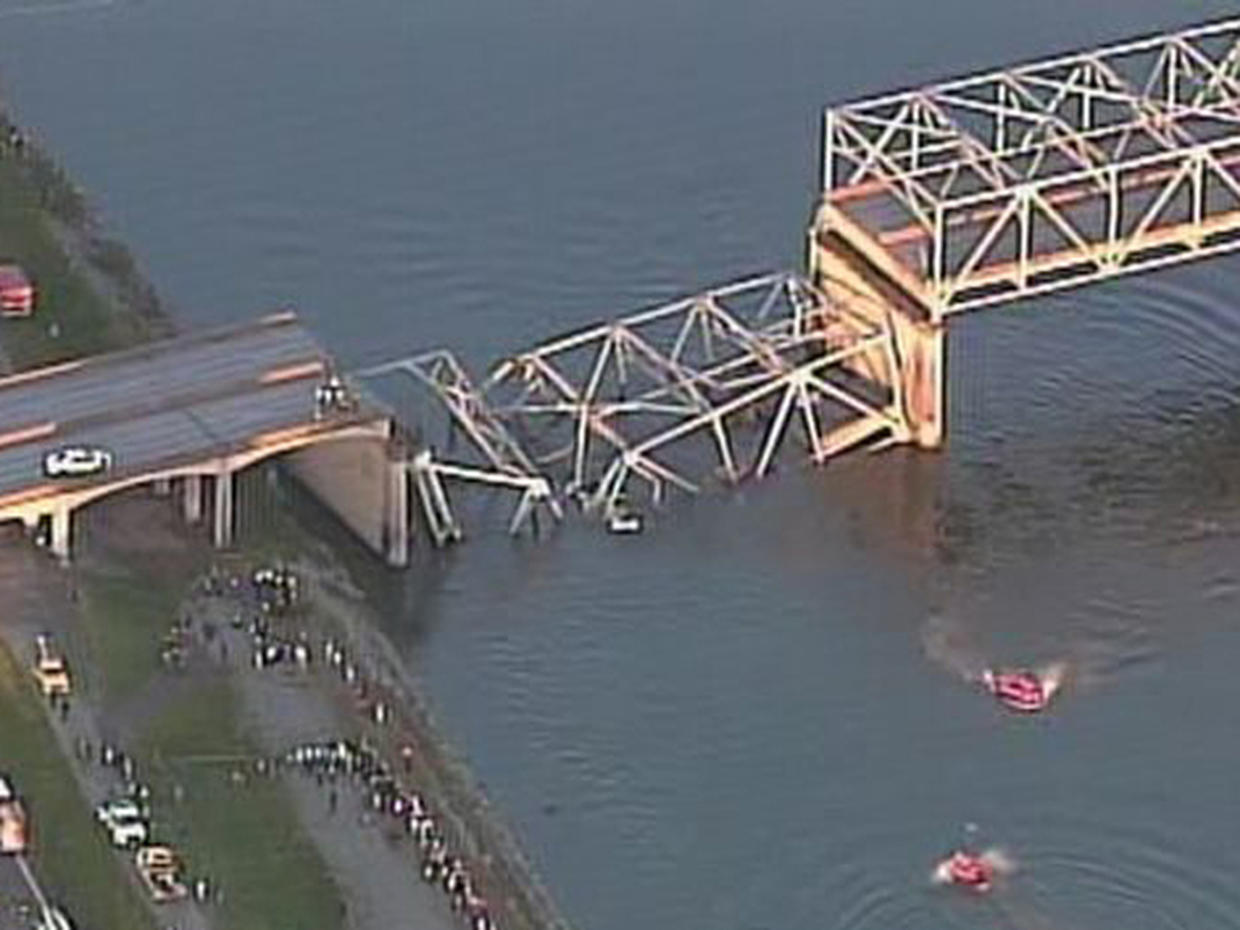 Washington state bridge collapses Photo 9 Pictures CBS News
