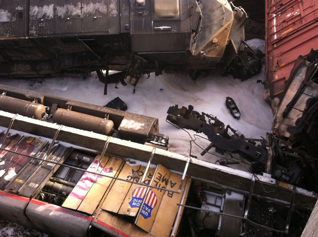 Missouri train derailment CBS News