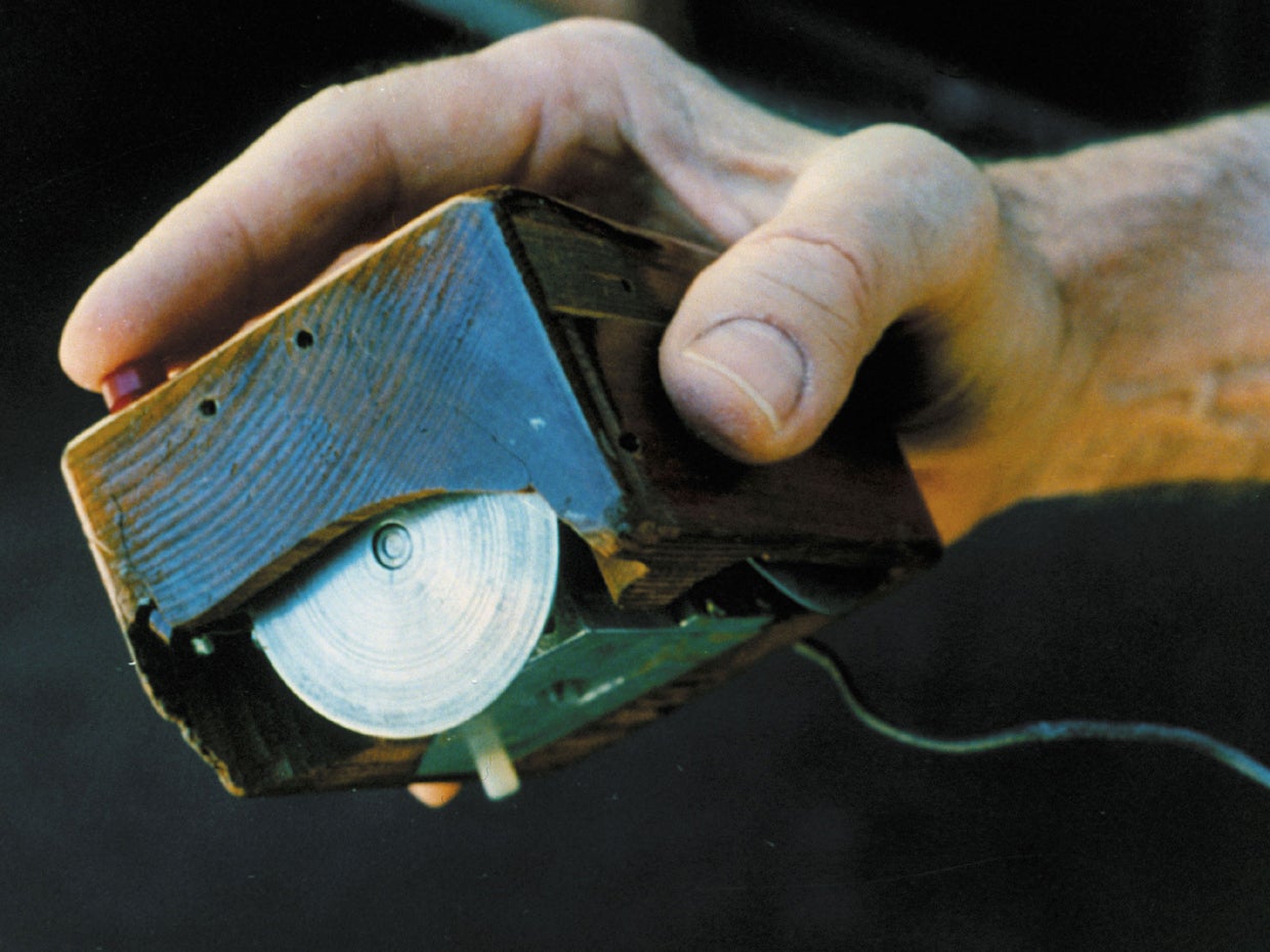 The invention of the computer mouse CBS News