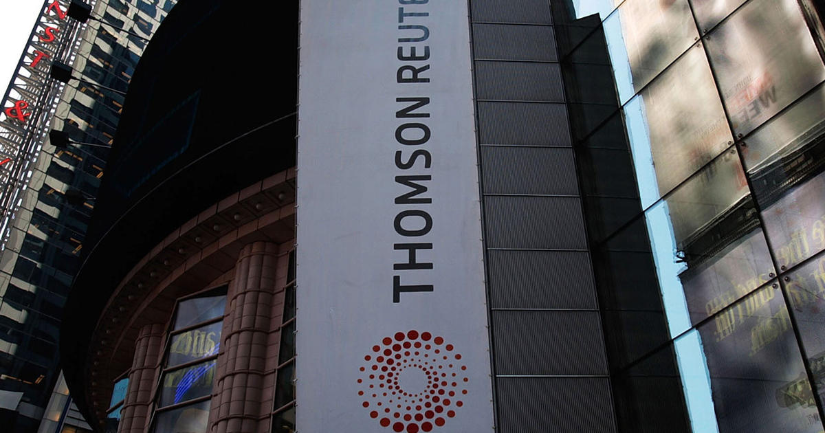 thomson-reuters-suspends-early-data-access-cbs-news