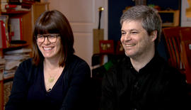 Charles Lenchner and his girlfriend Alison Gibson plans on getting health insurance through an exchange set up by New York State and through President Obama's Affordable Care Act.