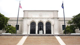 The Detroit Institute of Arts is shown May 31, 2013 in Detroit, Michigan. The City of Detroit's new Emergency Financial Manager is considering selling off some the DIA's art to help pay off some of the city's debts.