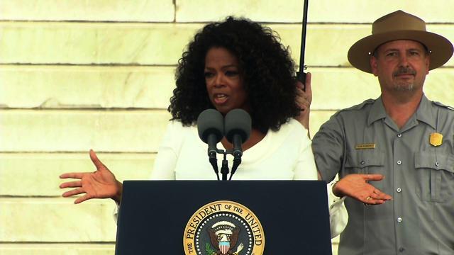 Oprah: MLK challenged Americans to "wake up" 