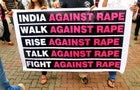 protest against the gang-rape in Mumbai
