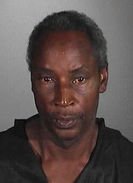 This undated image provided by the Long Beach Police Department shows Steven Brown, who was arrested for the stabbing of an elementary school teacher, Kellye Taylor, 53, who was watching her students play at a park in Long Beach, Calif.
