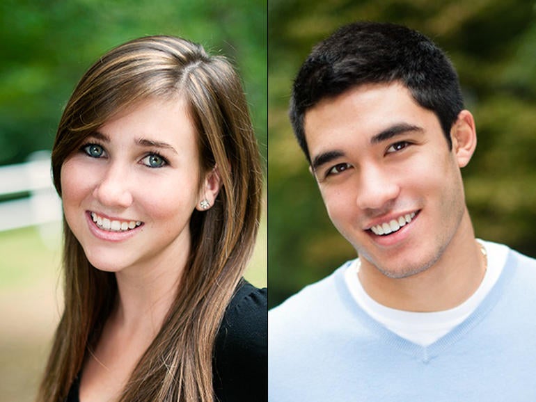 Lauren Astley and Nathaniel Fujita
