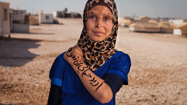 Portraits of strength: Syrian refugees 