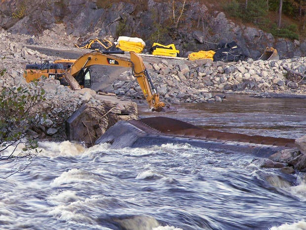 Billed as the largest river restoration project in the country, it took 10 years to get Penobscot River back to its natural state.
