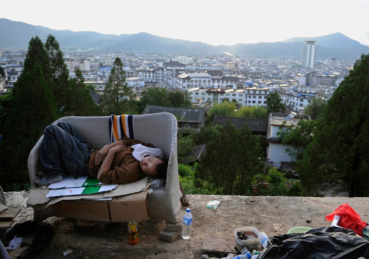 Nap time in China