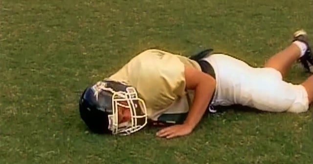 A single season of football linked to brain damage CBS News