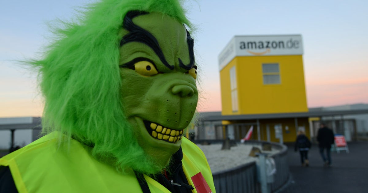 Amazon workers in Germany strike as Christmas orders peak CBS News