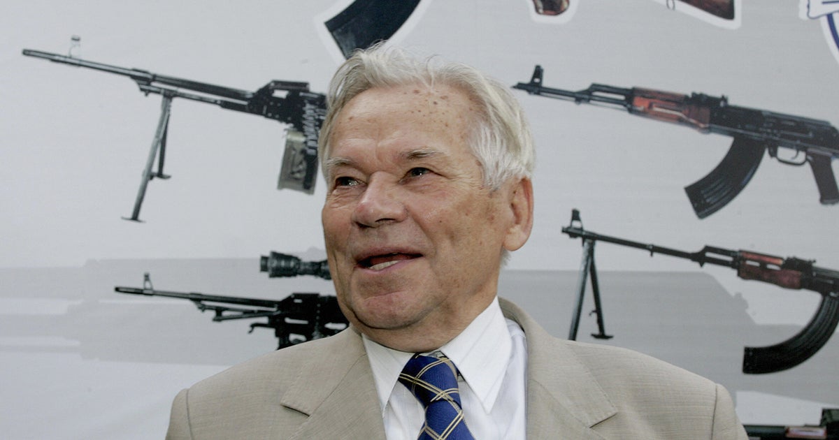 Mikhail Kalashnikov Inventor Of Ak 47 Assault Rifle Dead At 94 Cbs News Mikhail Kalashnikov Inventor Of Ak 47 Assault Rifle Dead At 94 Cbs News