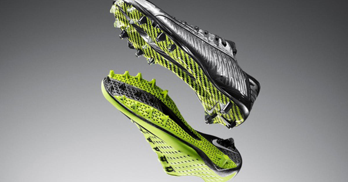 Super Bowl cleat designed by Nike using 3D printing - CBS News