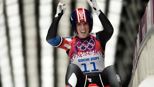 Erin Hamlin Wins First Singles Luge Medal Ever For Us Cbs News 0397