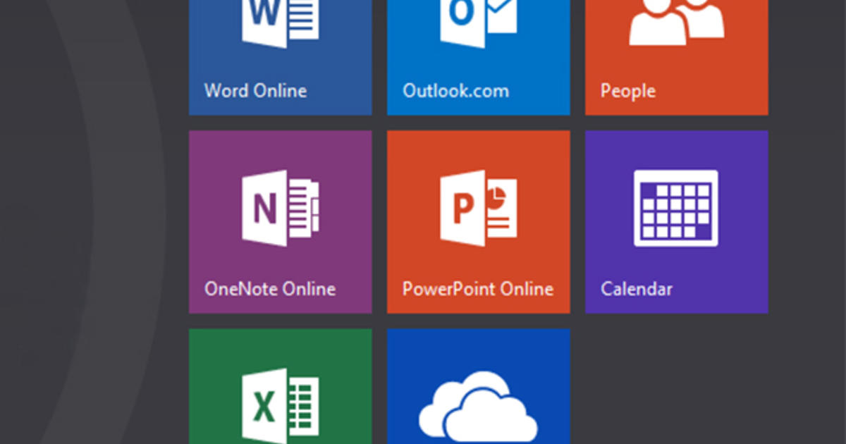 Microsoft relaunches its free online version of Office - CBS News