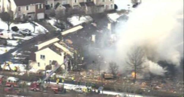 One dead as damaged gas line explodes at New Jersey townhouse complex CBS News