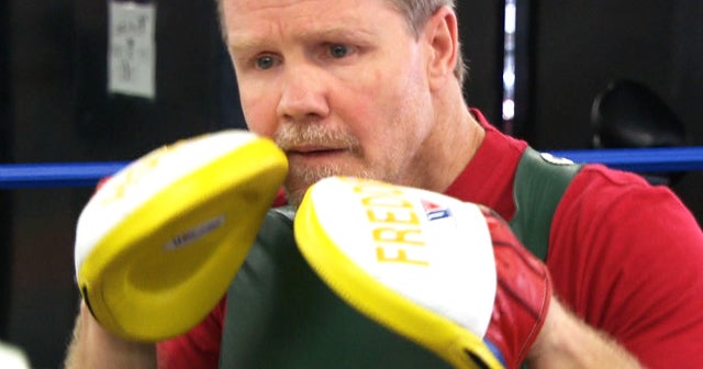 Boxing coach Freddie Roach spars with sport's impact on health CBS News