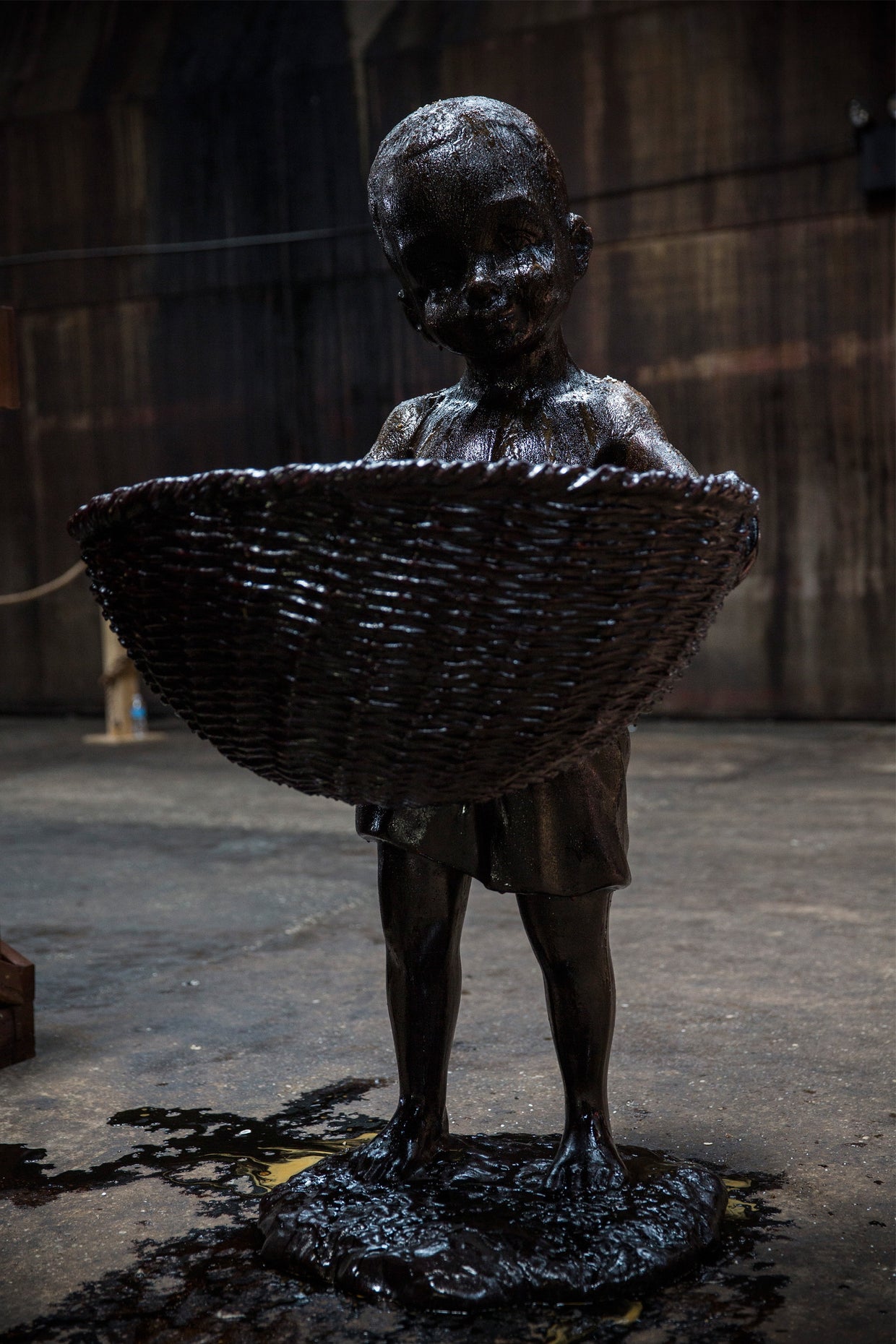 Large scale sugarcoated sculpture in Brooklyn CBS News