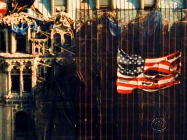 Threads of American history restore 9/11 flag to old glory CBS News