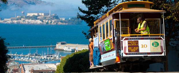 San Francisco Cable Car Alcatraz Island trolley car 610 header san francisco 