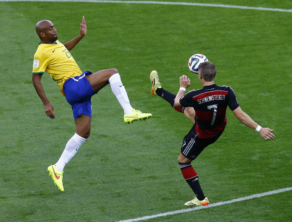 World Cup Germany blitzes Brazil CBS News