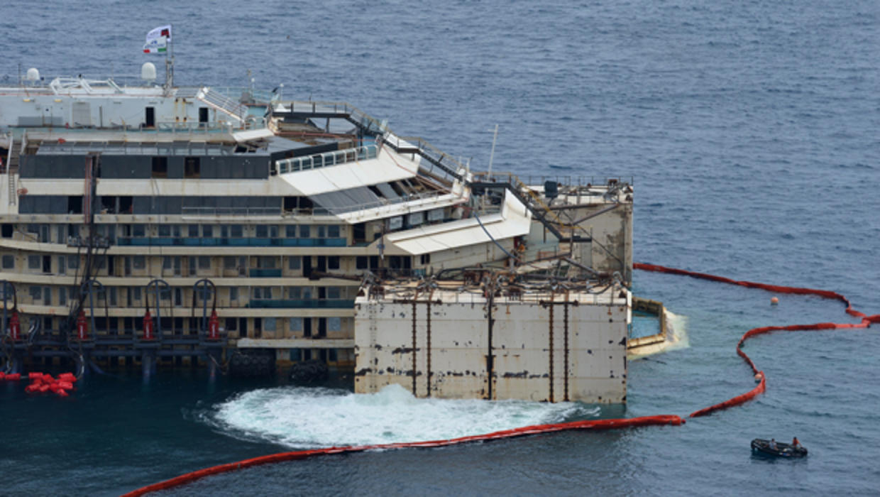 large cruise ship scrapped